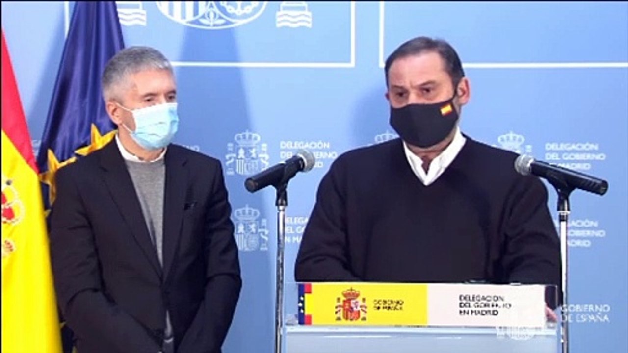 Ábalos anuncia la apertura de Barajas para salidas