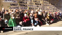 شاهد: فعّالية باريسية للتنديد بالعنف الممارس بحق المرأة في فرنسا