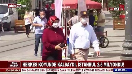 Dikkat çeken araştırma sonuçları! Herkesin köyünde yaşaması durumunda İstanbul’un yeni nüfusu açıklandı