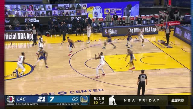 Red hot Curry clips LA's sails in Warriors win
