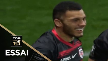 TOP 14 - Essai de Mathhis LEBEL (ST) - Toulouse - Paris - J14 - Saison 2020/2021