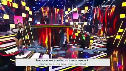 Sandra Alcazar canta en Dar La Nota