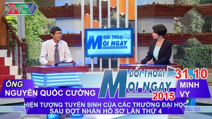 Tuyển sinh ĐH sau đợt nhận hồ sơ thứ 4 P.1 - Nguyễn Quốc Cường | ĐTMN 311015