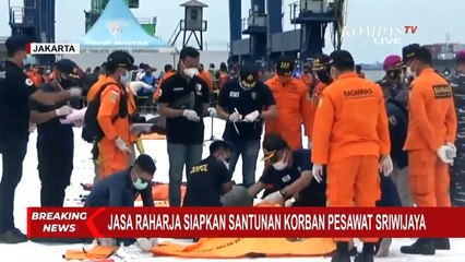 Скачать видео: PT Jasa Raharja Siapkan Santunan Bagi Keluarga Korban Kecelakaan Pesawat Sriwijaya