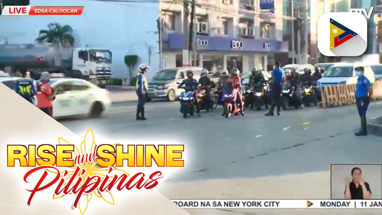 CHIKA ON THE ROAD: Sitwasyon ng trapiko sa EDSA-Caloocan