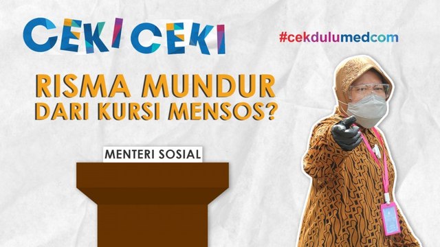 [Ceki-ceki] Tri Rismaharini Mundur dari Mensos? Simak Faktanya