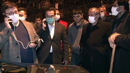 Kalecik ilçesinde deprem sonrasında hasar tespit çalışmaları