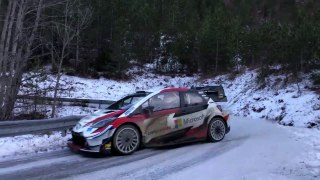 Test Rally Mont Carlo 2021 - Takamoto Katsuta  & Daniel Barritt - WRC