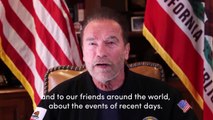 Arnold Schwarzenegger HAMMERS Trump after Disgusting attack on Democracy in EMOTIONAL Video