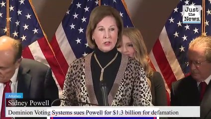 Dominion Voting Systems files against Sidney Powell