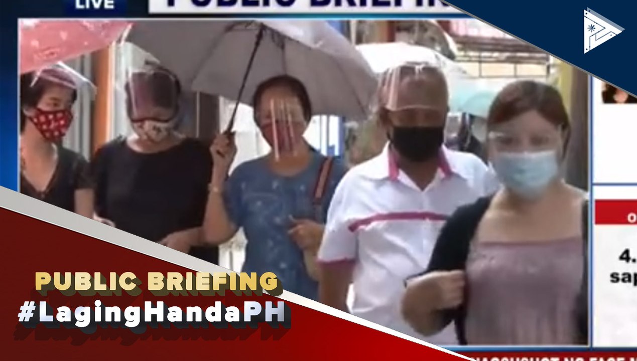 #LagingHanda | OCTA Research survey: 6 sa 10 Pilipino sa Metro Manila ang nagsusuot ng face mask at face shield