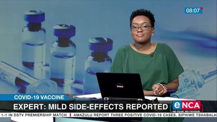 COVID-19 vaccine may cause mild side effects