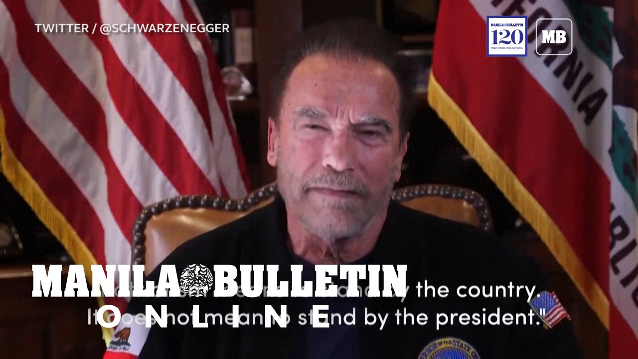 Schwarzenegger compares US Capitol storming to Kristallnacht, calls Trump 'worst president ever'
