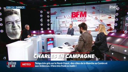Charles en campagne : Jean-Luc Mélenchon inquiet sur le vaccin anti-Covid - 11/01