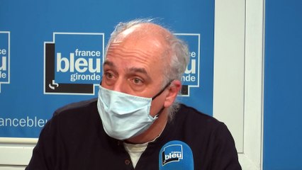 Philippe Poutou, conseiller municipal "Bordeaux en Luttes", à la mairie de Bordeaux, invité de France Bleu Gironde