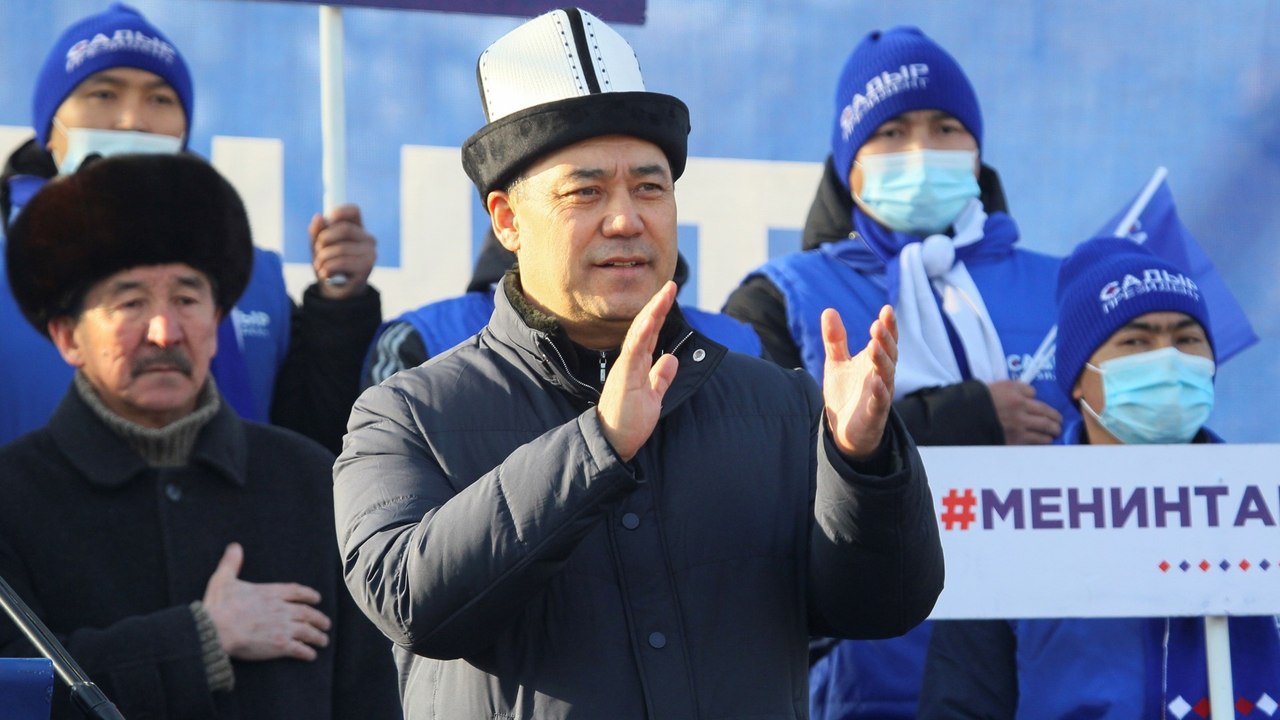 Japarov on course for landslide victory in Kyrgyzstan election