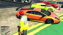 GTA 5-COLLECTING IMPORTED SUPER CARS TECHNO GAME BLOC STEALING CARS #7-CREED- - YouTube