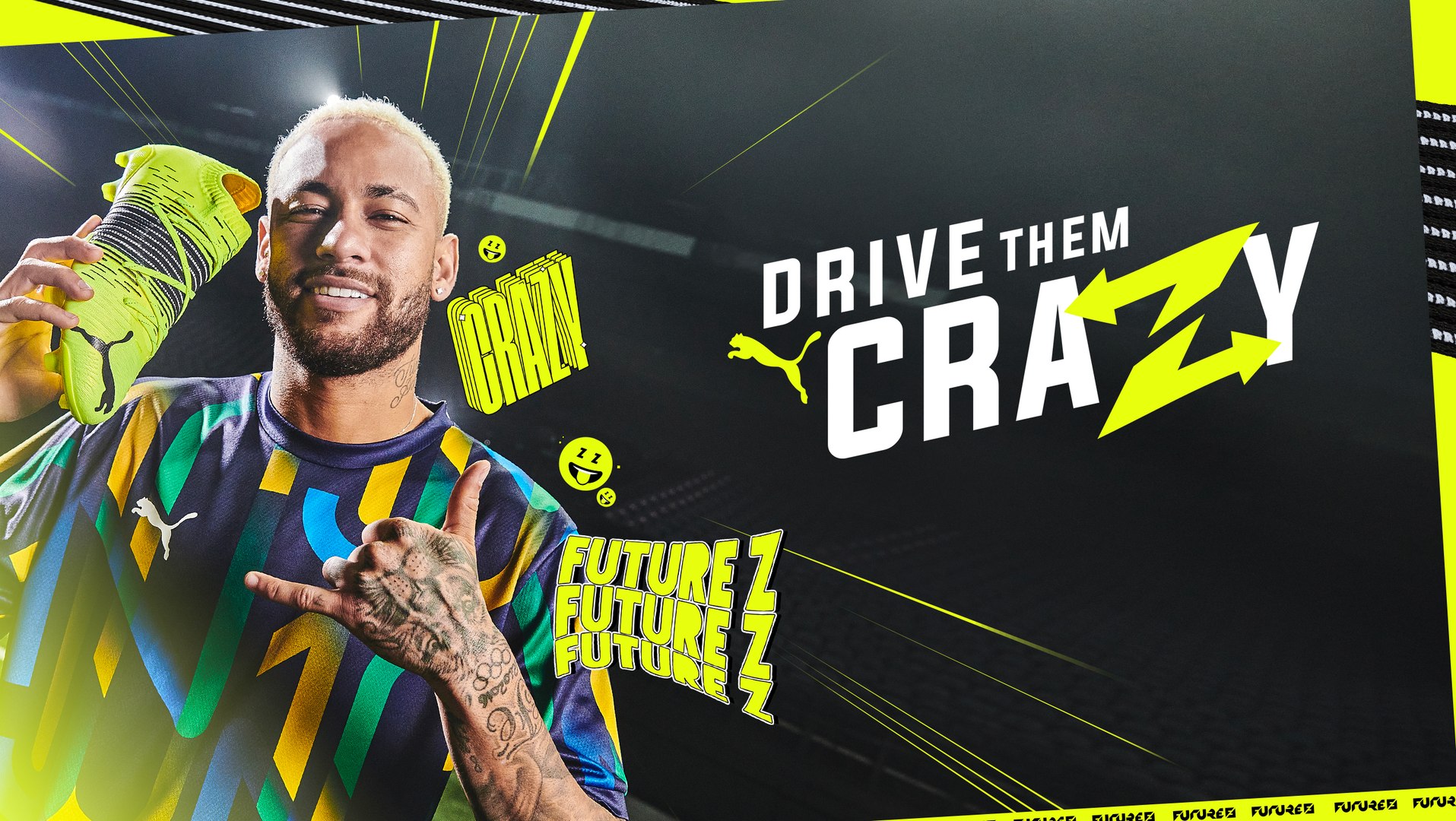 La toute première pub de Neymar pour Puma (Future Z) - Vidéo Dailymotion