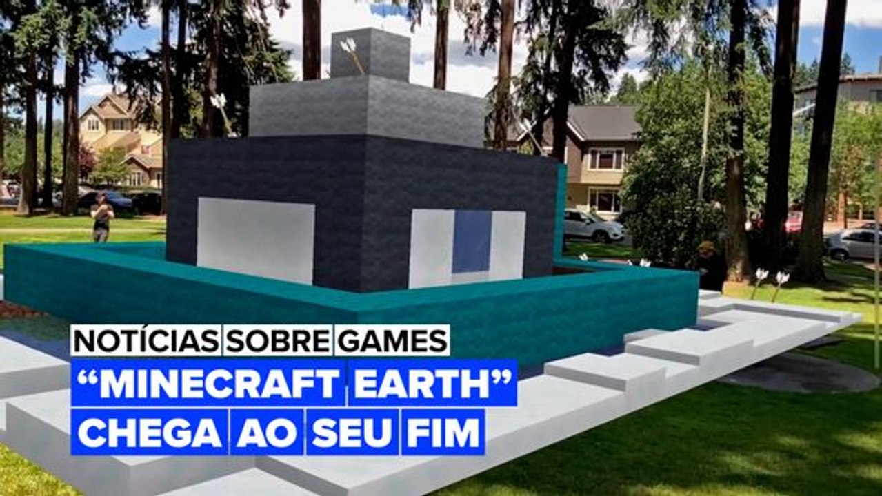 "Minecraft Earth" diz adeus