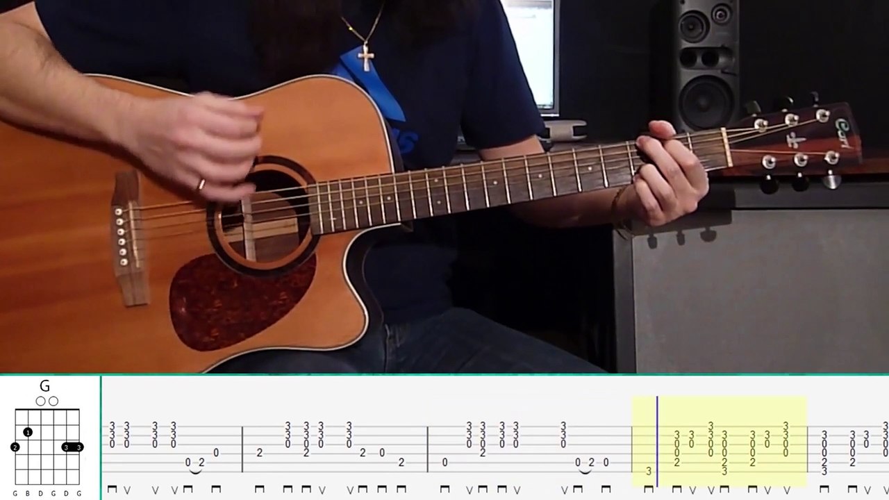 Pink Floyd - Wish You Were Here (Guitar Tutorial)