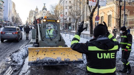 Tras Filomena llega el frío extremo