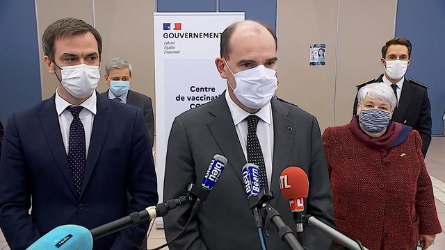 Déclaration du Premier ministre depuis le centre de vaccination de Tarbes