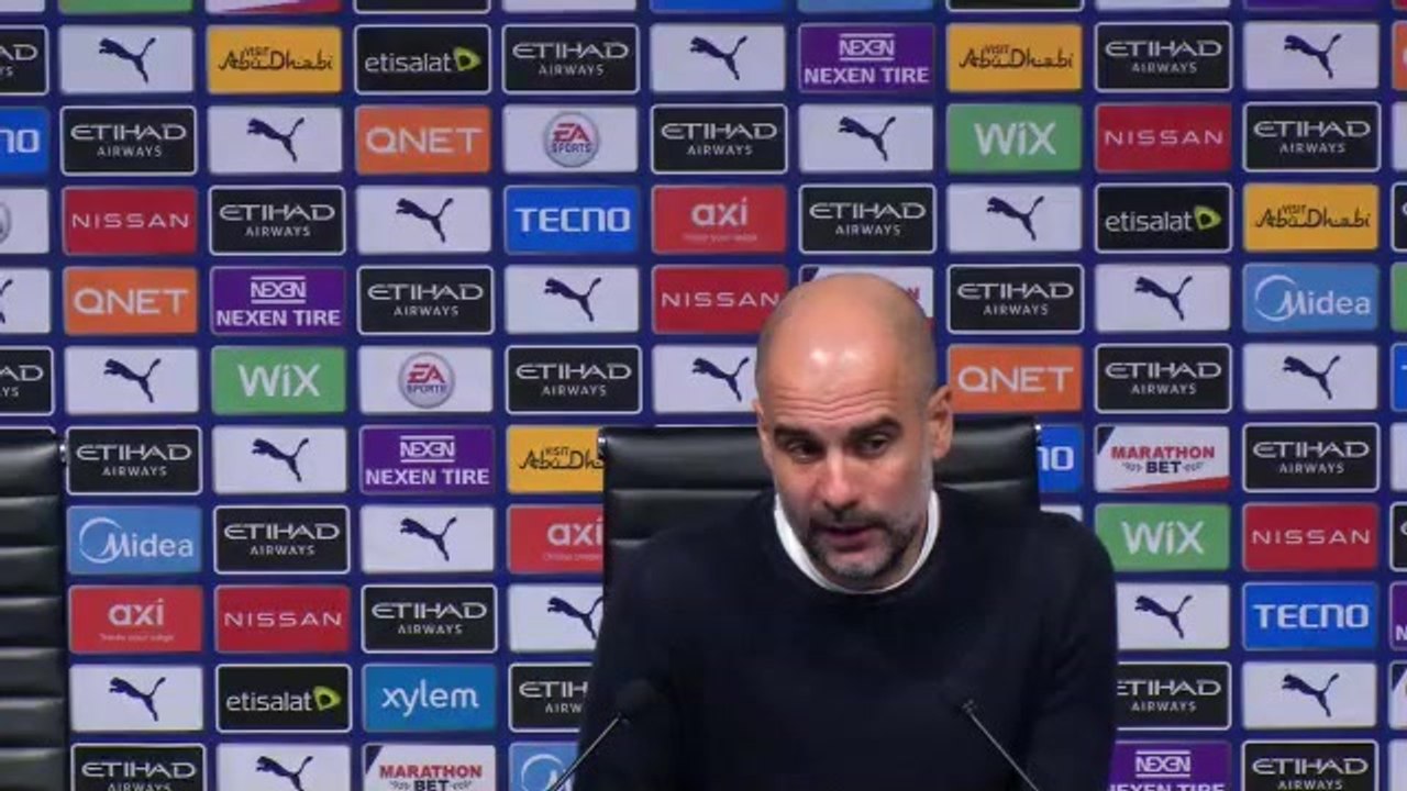 Guardiola post Birmingham FA Cup win