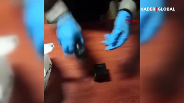 Hoparlörden uyuşturucu, mouse içinden de hassas terazi çıktı