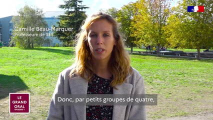 Le Grand Oral - Suivi d'une classe de terminale