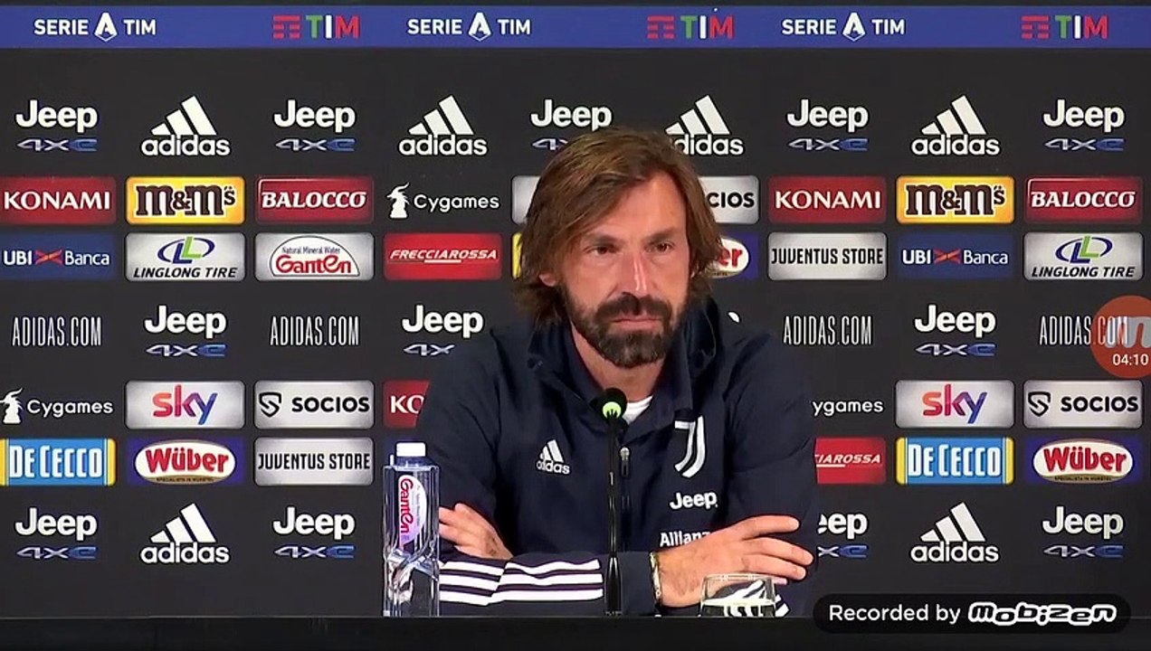 Juventus - Sassuolo 3-1 | Conferenza Stampa post partita di Andrea Pirlo