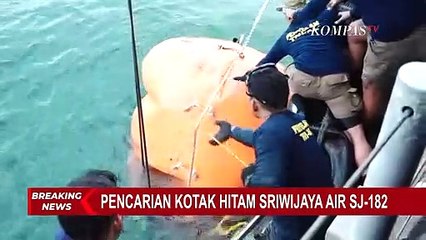 Tim Pencari Sriwijaya SJ-182 Menemukan Turbin dan Sempat Terhambat Karena Turbin Berat