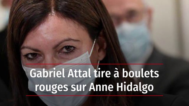Vélib', Autolib'… Gabriel Attal tire à boulets rouges sur Anne Hidalgo