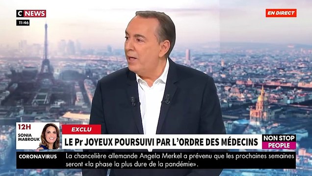 EXCLU - Poursuivi par l'Ordre des médecins, le Pr Joyeux s'en prend à Olivier Véran: Il y comprend rien, c'est un neurologue. Il n'a pas à me donner des ordres - VIDEO