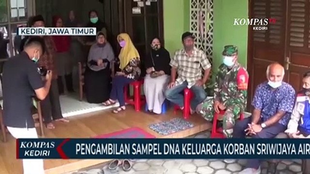 Pengambilan Sampel DNA Keluarga Penumpang Sriwijaya Air SJ-182