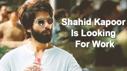 As 2021 Begins, Shahid Kapoor Is Openly Asking For Work