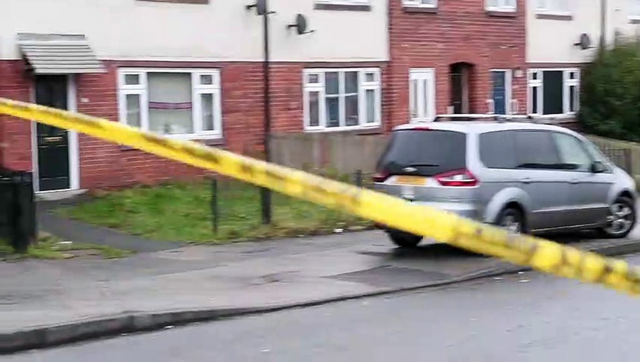 Crime scene Thorpe Road Middleton