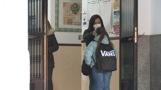 Alumnos de Infantil y Primaria de Extremadura retoman las clases