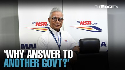 NEWS: Why M’sia would not back down in HSR talks