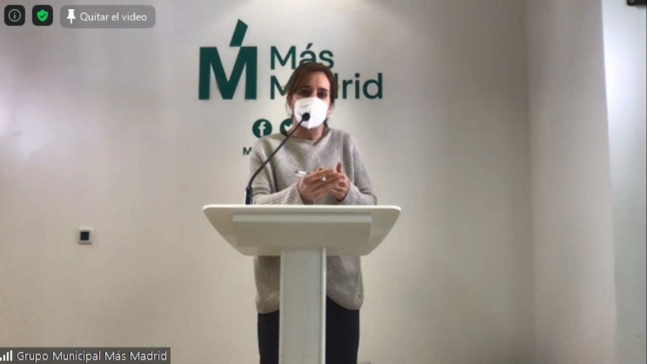 Más Madrid pide a Ayuso que de "seguridad jurídica"