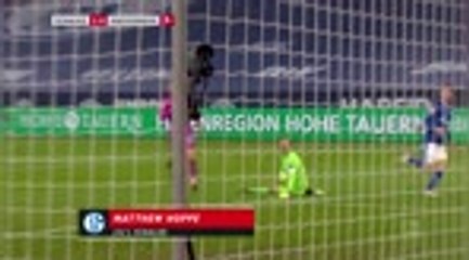 Hoppe's hat-trick ends Schalke's 30 game winless run