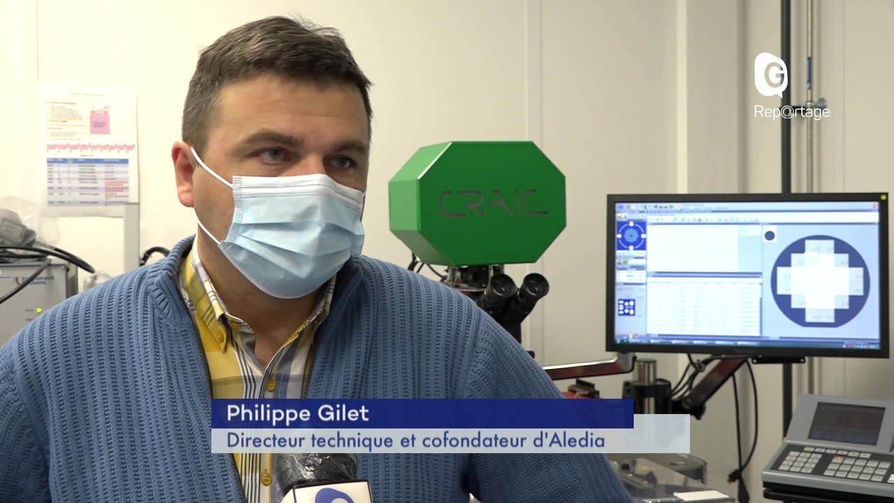 Reportage - Aledia, pépite française des MicroLED 3D, veut révolutionner le monde des écrans