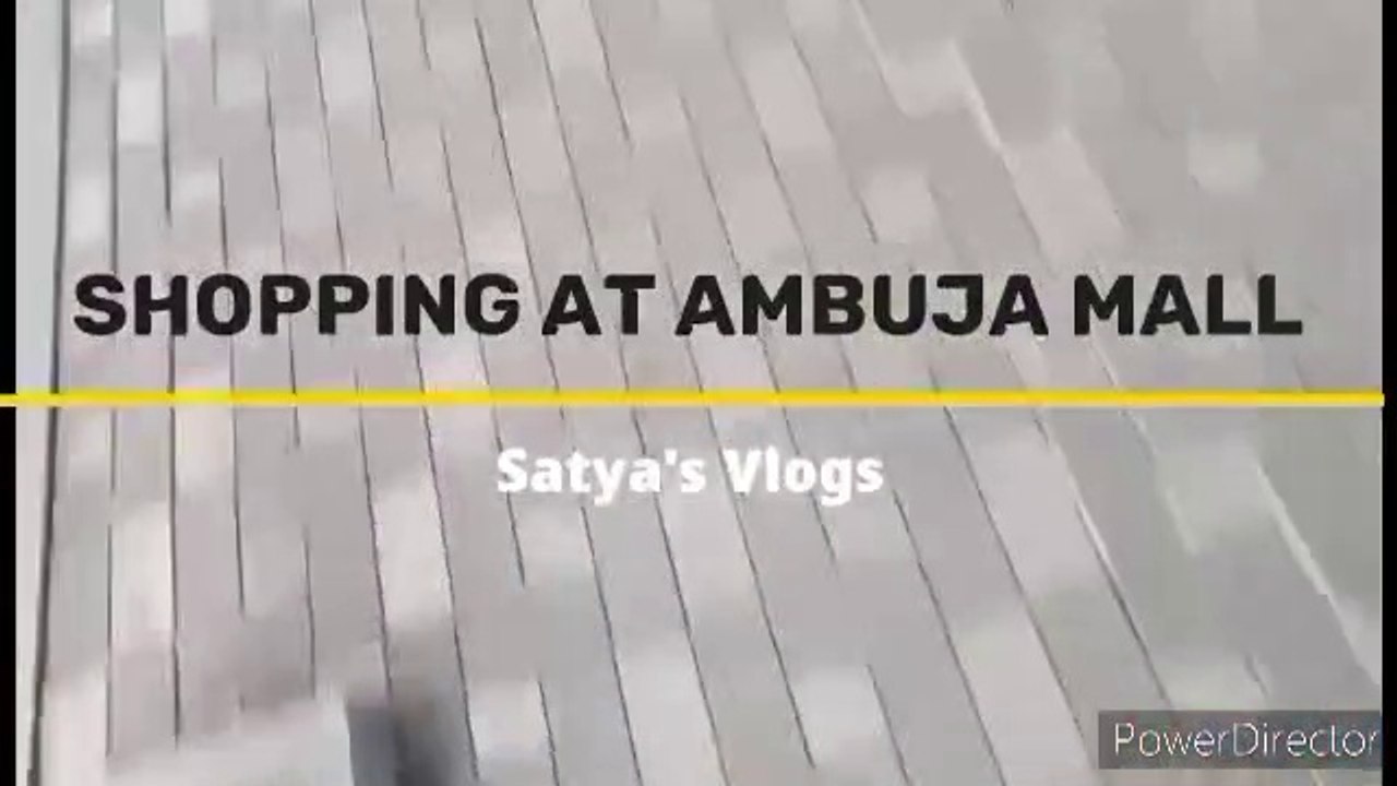 Shopping Vlog/ Shopping At Ambuja City Centre Mall