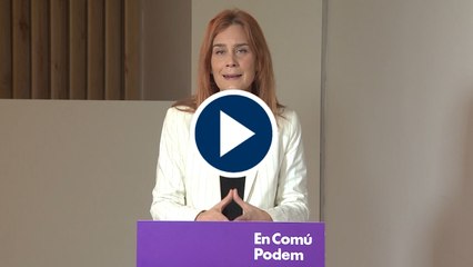 Albiach defiende gobernar y pide al Gobierno "agilizar" los indultos