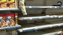 Largas colas en los supermercados desabastecidos de Madrid: ”No hay ni pan, ni fruta ni verdura”