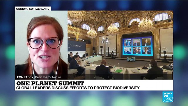 One Planet Summit: Global leaders discuss efforts to protect biodiversity