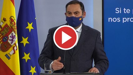 Ábalos señala que los vuelos en Barajas se recuperarán gradualmente