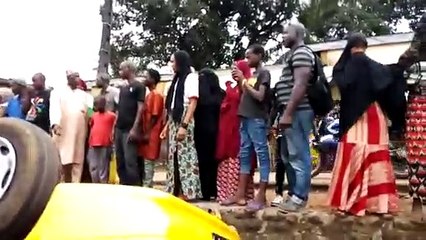 Accident de circulation à Koloma : le pire évite de justesse...