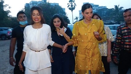 Gauhar Khan Spotted at her Studio Launching event | FilmiBeat