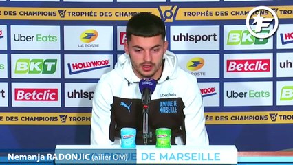 Mercato OM : la mise au point de Radonjic