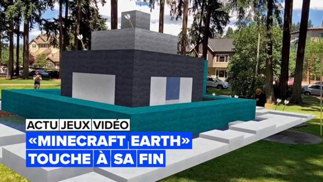 Minecraft Earth s'arrête